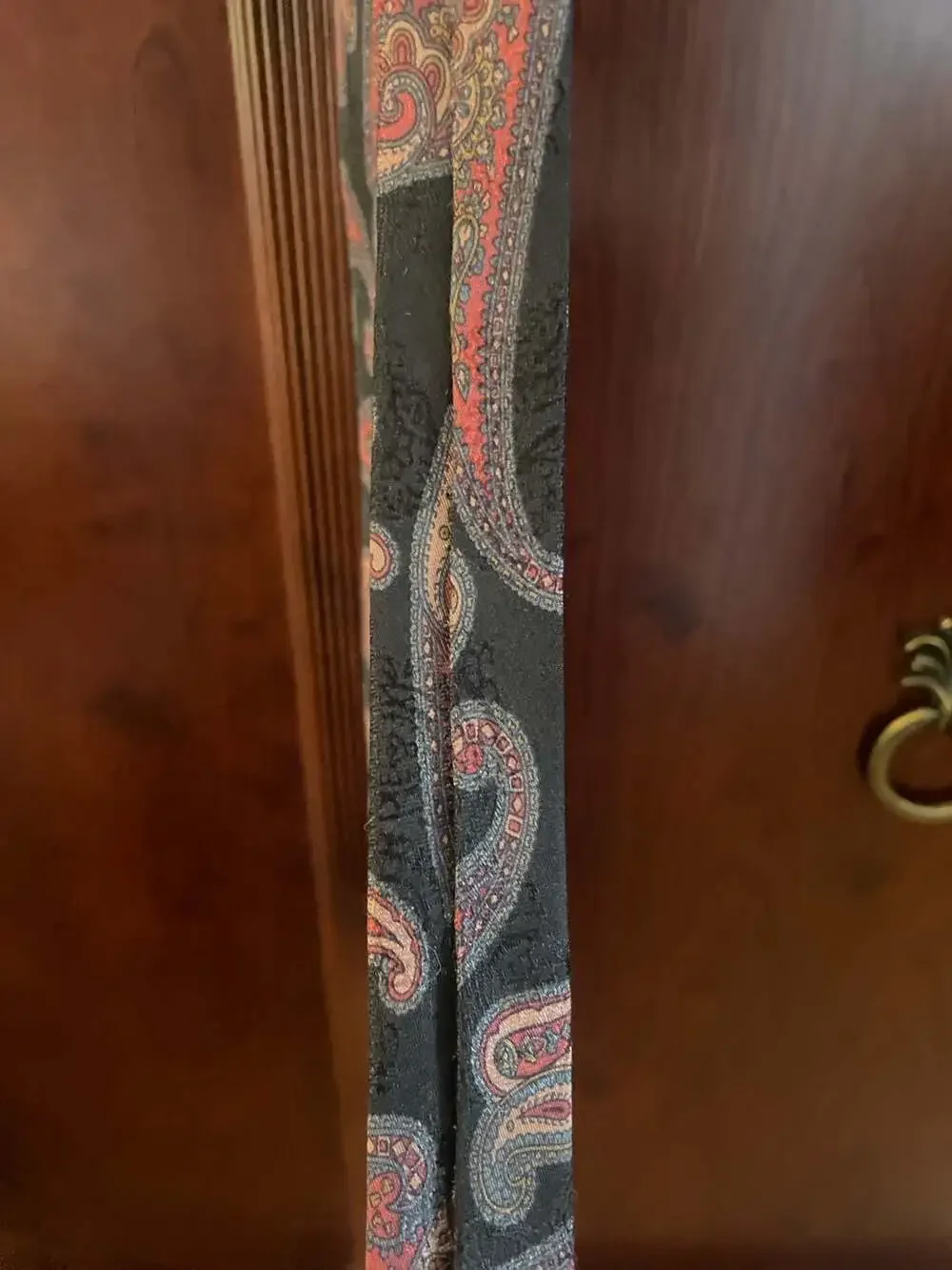 Vintage Robert Talbott for Varsity Men's Wear Paisley Silk Tie